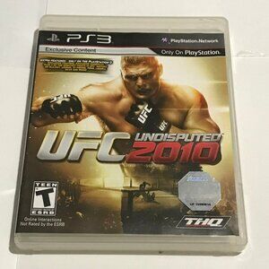 PS3 UFC Undisputed 2010 PlayStation 3